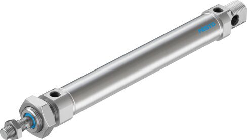 FESTO 1908319 — Пневмоцилиндр DSNU-25-150-PPV-A штоковый двусторонний 150мм 1...10бар 12X18H10T