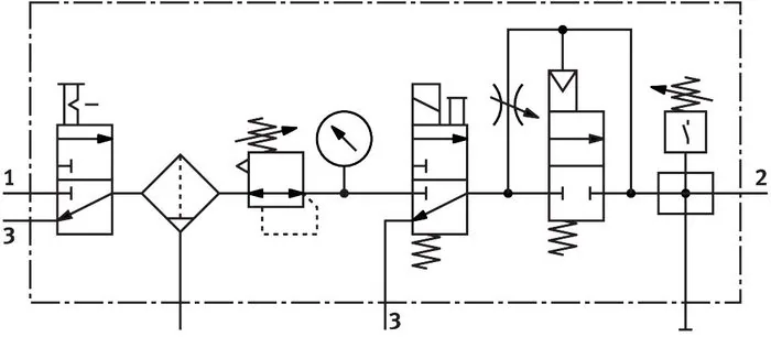 FESTO LFR-1/4-D-MINI-KG — Блок подготовки воздуха
