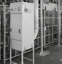LTA Lufttechnik M 200 — Механический фильтр СОЖ, напольное исполнение