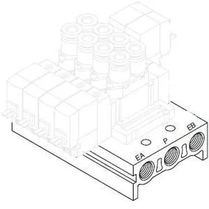 SMC SS5Y5-41-05-01F — Коллектор