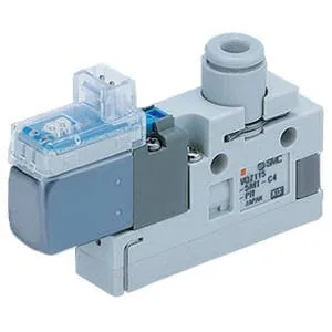 SMC VQZ115-5M1-M5-PR — Пневмораспределитель VQZ115-5M1-M5-PR 3/2 НЗ 24 VDC