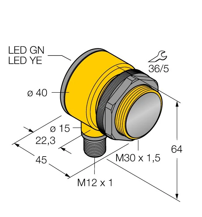 TURCK 3033437 — Датчик оптический
